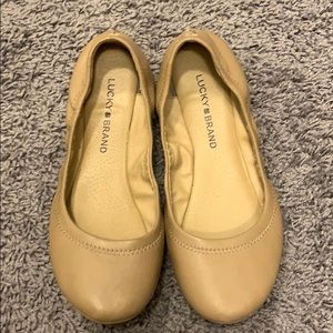 Lucky Brand Nude flats